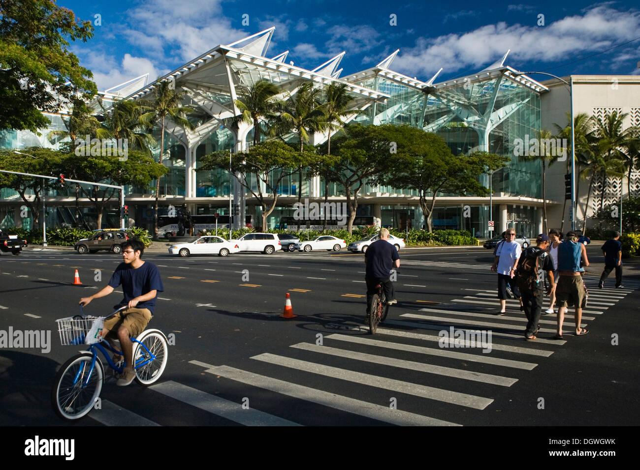 Hawaiian convention center honolulu hawaii hires stock photography and