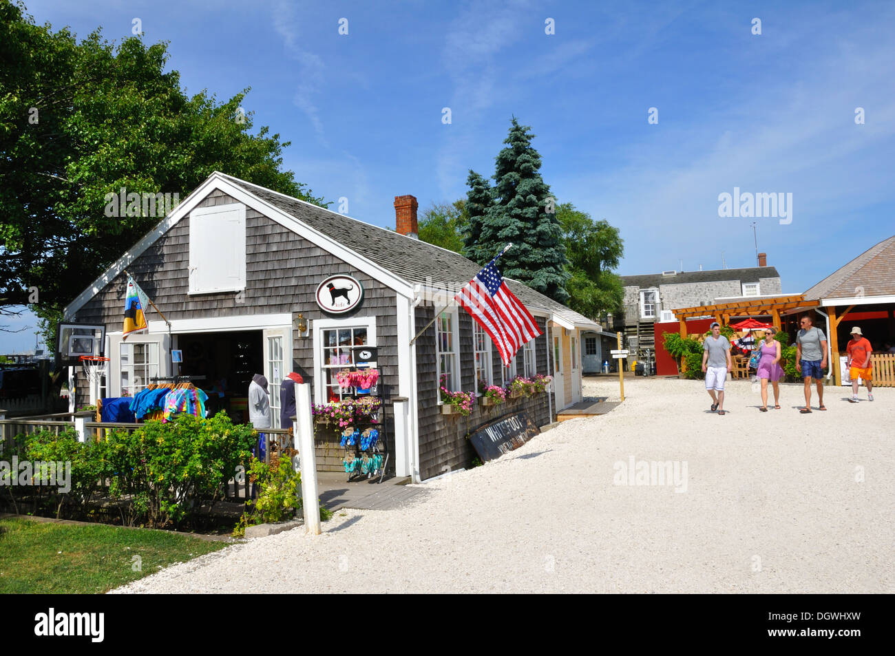 Black Dog gift shop, Vineyard Haven, Martha's Vineyard, Massachusetts