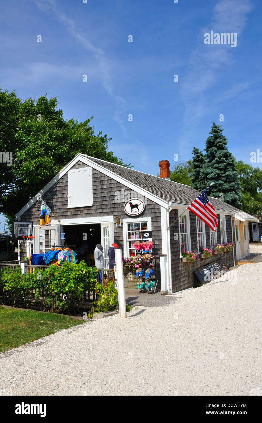 Black Dog gift shop, Vineyard Haven, Martha's Vineyard, Massachusetts