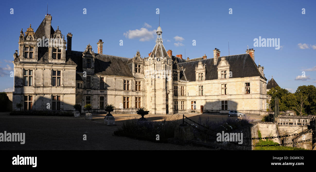 Château de St Aignan, Loir et Cher, Loire Valley, France Stock Photo