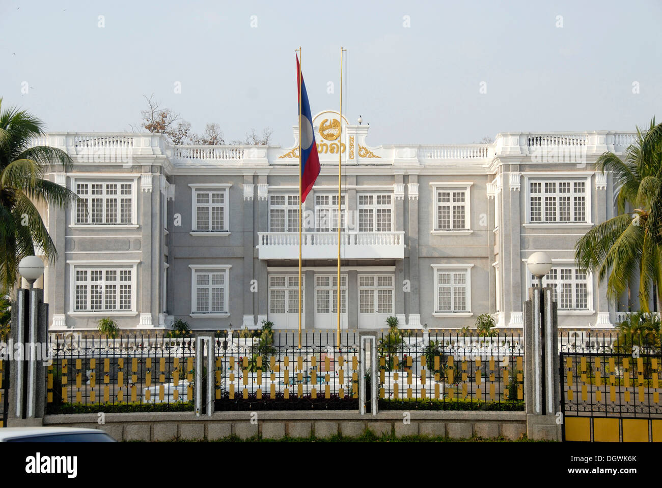 Ho Kham Presidential Palace, Lane Xang Avenue, capital, Vientiane, Laos, Southeast Asia, Asia Stock Photo