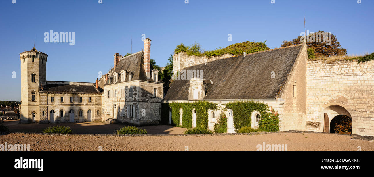 Castle of Saint-Aignan, Saint Aignan sur Cher, Loir et Cher, Centre, France Stock Photo