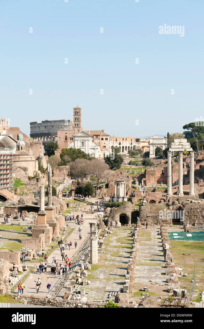 Roman antiquity, Roman Forum, an archaeological excavation site