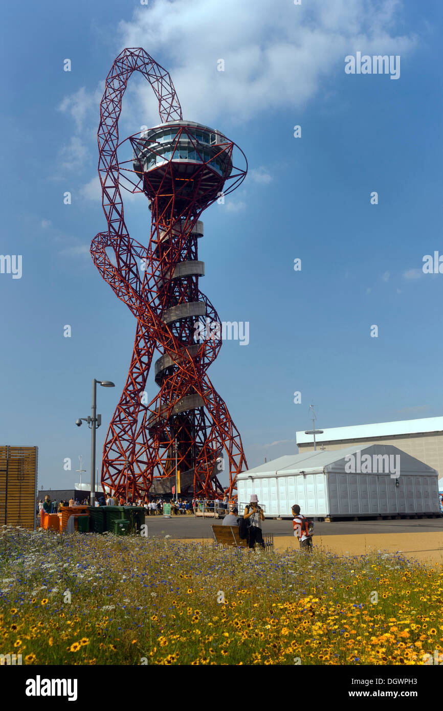 Orbit, Olympic Park, London, England, United Kingdom, Europe Stock Photo