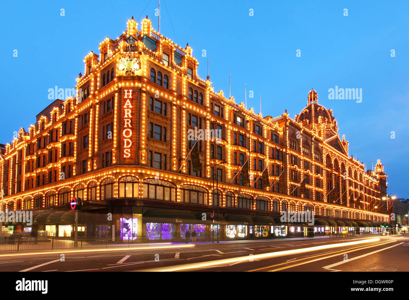 Harrod's department store in London Stock Photo