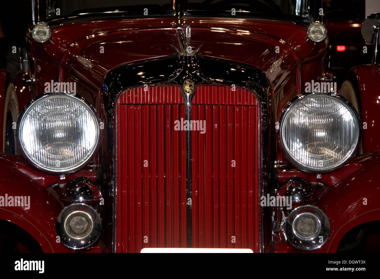 1932 Chrysler Imperial.  The 2013 Chicago Auto Show. Classic Car Club Of America Stock Photo