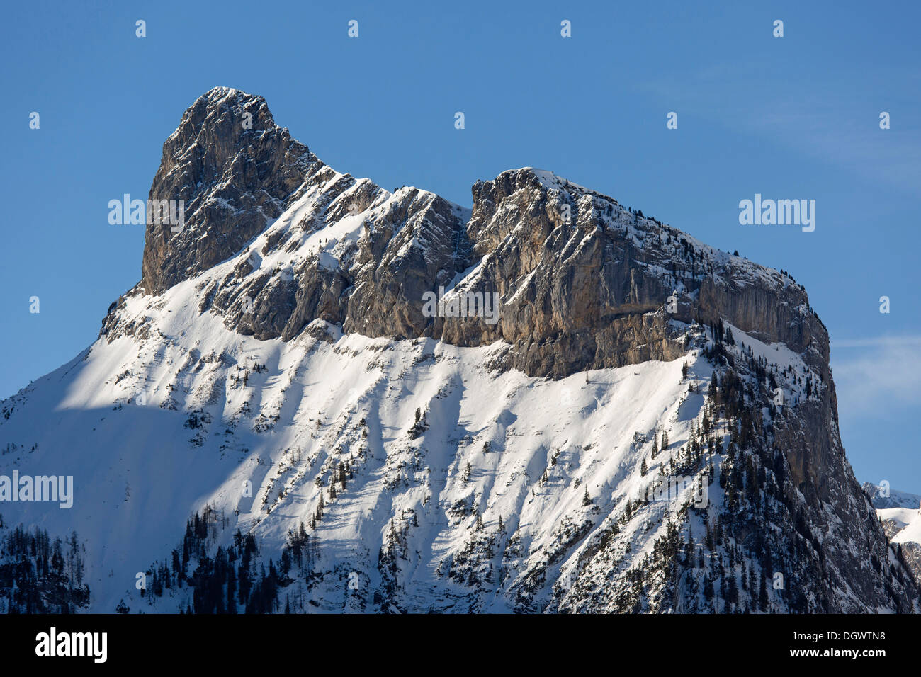 Gaellihorn Mountain, Bernese Alps, Kandersteg, Canton of Bern, Switzerland Stock Photo