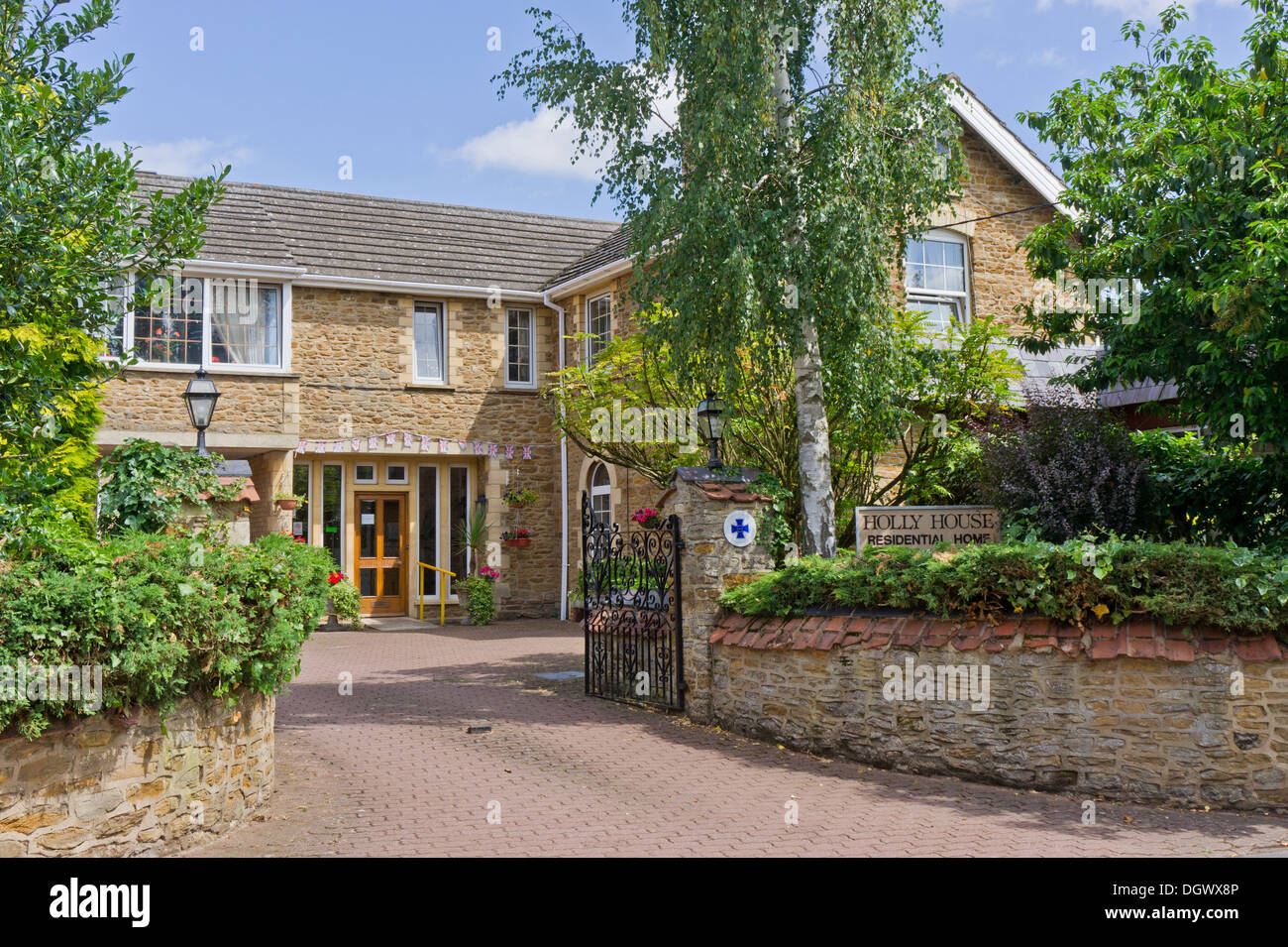 Holly House, a privately run Residential Care Home, in the village of