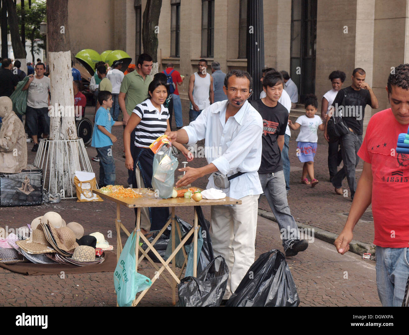 Sao Paulo city, Sao Paulo state, Brazil. Sao Paulo city center