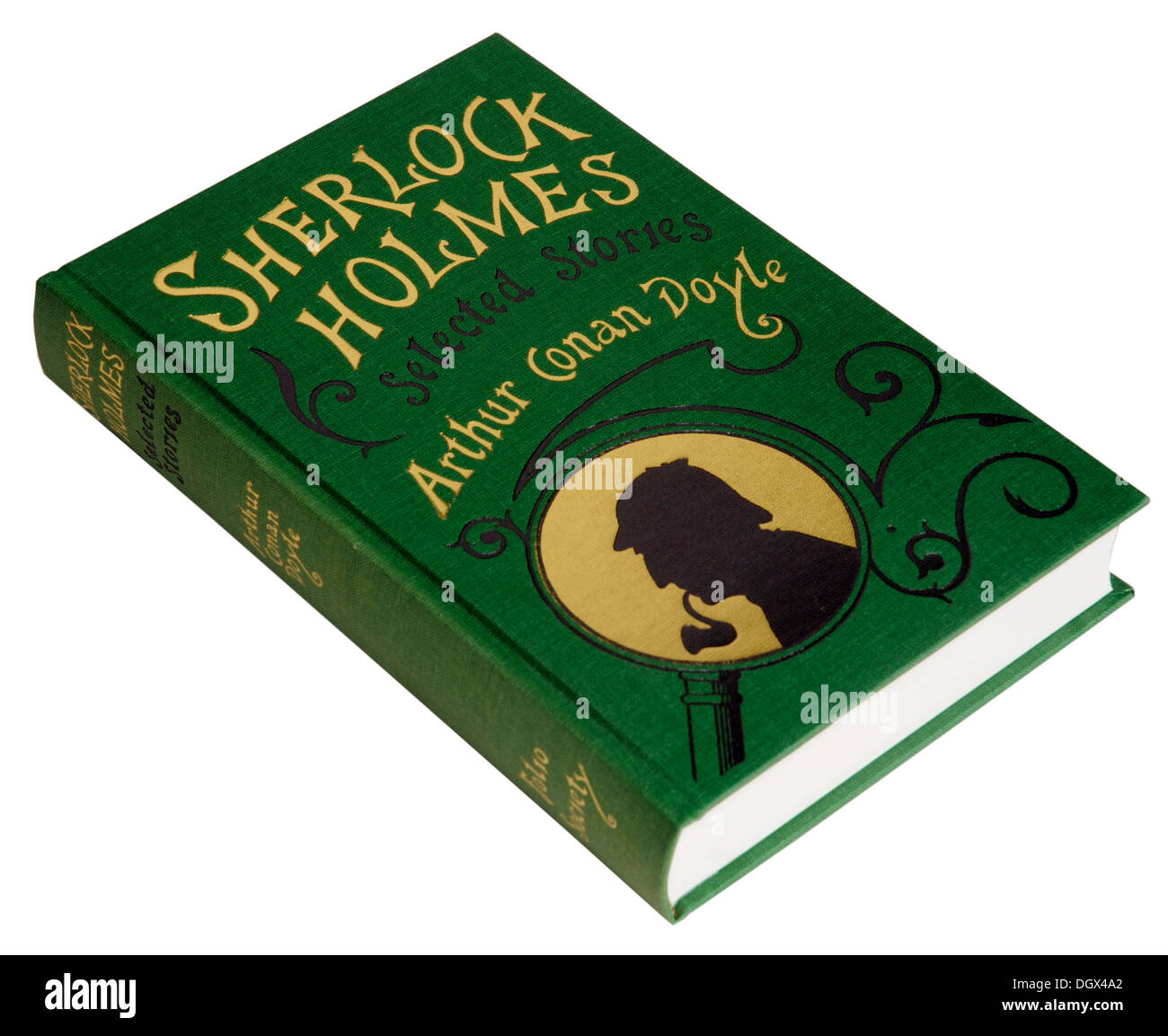 A Folio Society edition of Sherlock Holmes Stories by Sir Arthur Conan Doyle Stock Photo