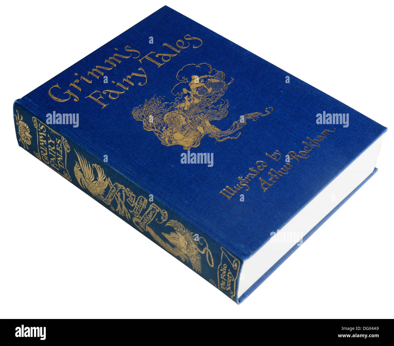 Grimm's fairy tales book hi-res stock photography and images
