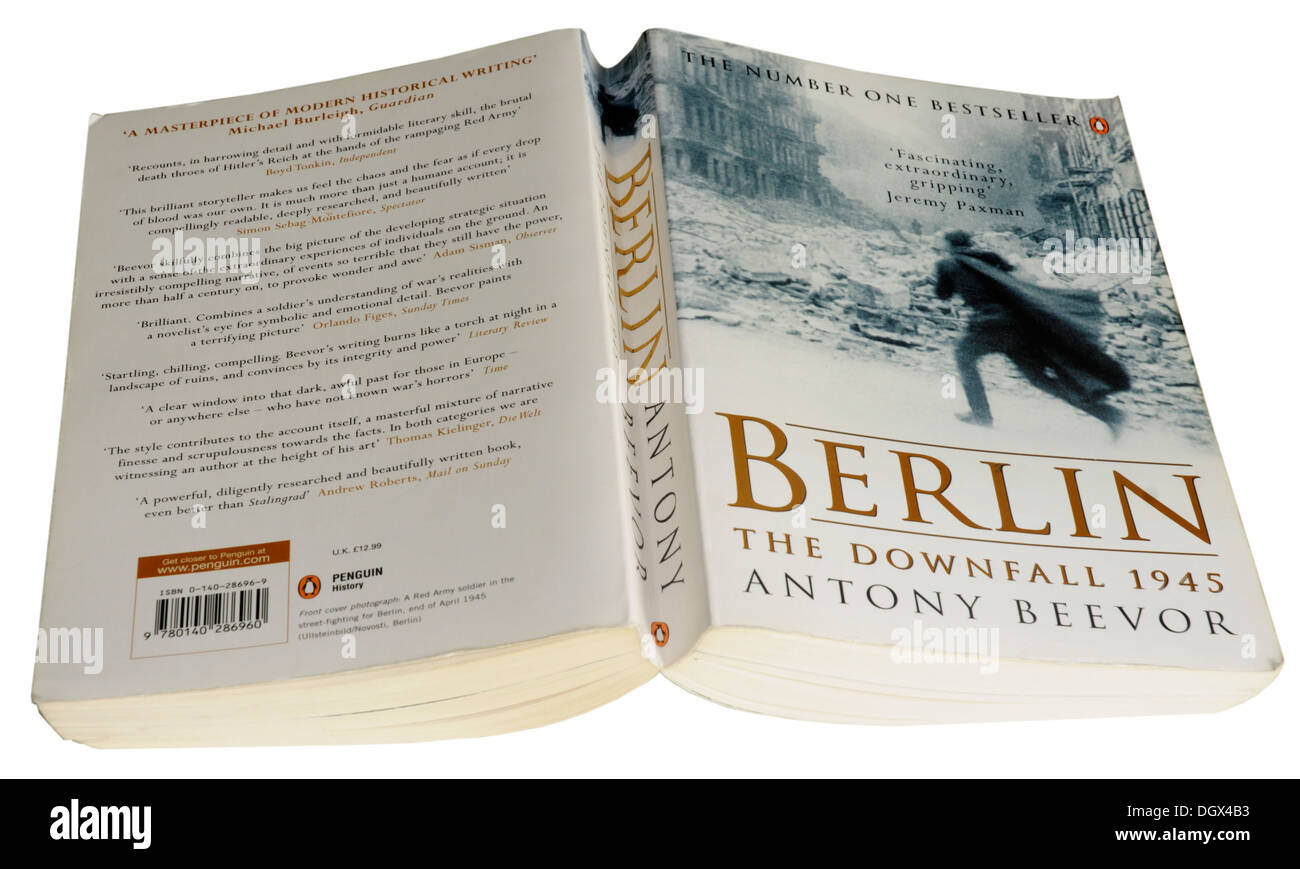 Berlin The Downfall 1945 by Antony Beevor Stock Photo
