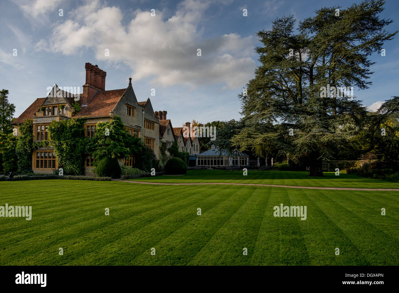 The main manor house of Le Manoir Aux Quat'Saisons, Oxfordshire Stock Photo