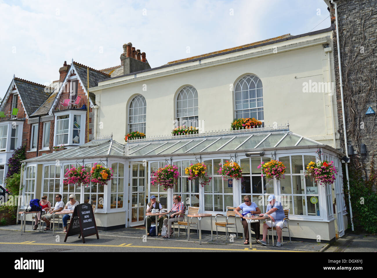 Old Customs House Restaurant, South Quay, Padstow, Cornwall, England