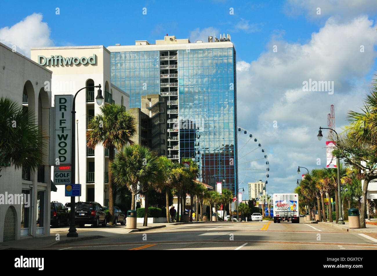 Driftwood hotel, Myrtle Beach, South Carolina, USA Stock Photo Alamy