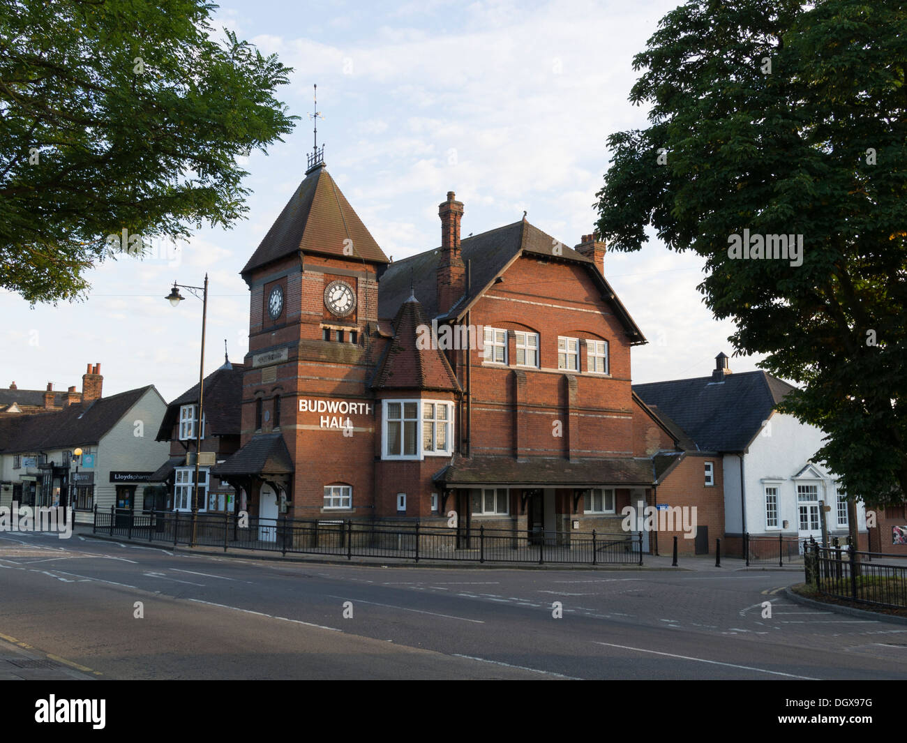 The Budworth Hall in the High Street, Chipping Ongar, Essex Stock Photo