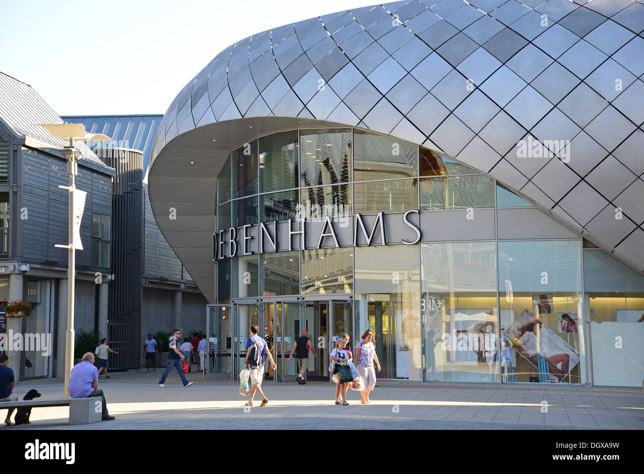 Debenhams department store, Arc shopping centre, Bury St Edmunds, Suffolk, England, United Kingdom Stock Photo