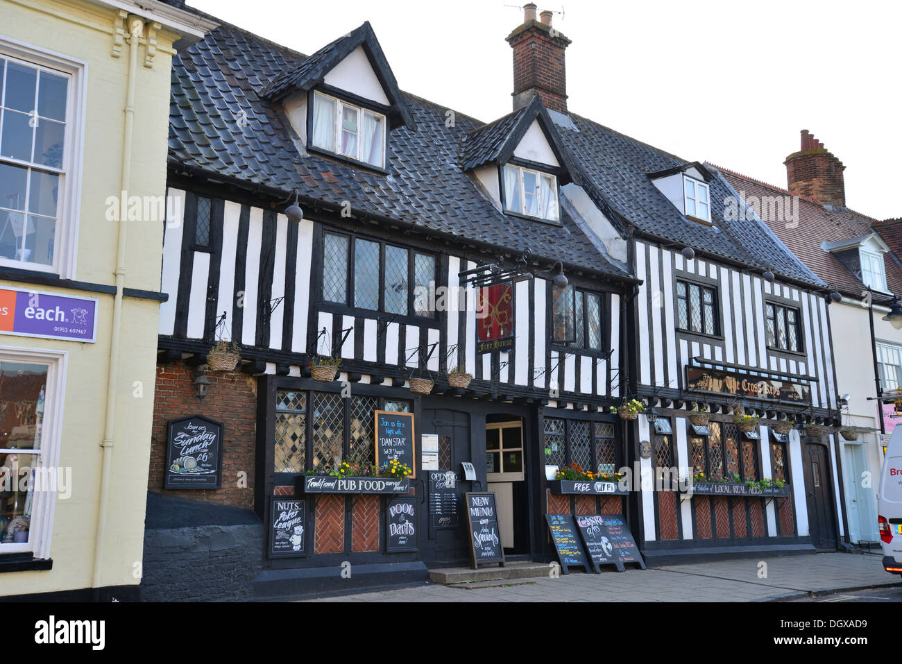 The Cross Keys Inn, Market Cross, Market Place, Wymondham, Norfolk