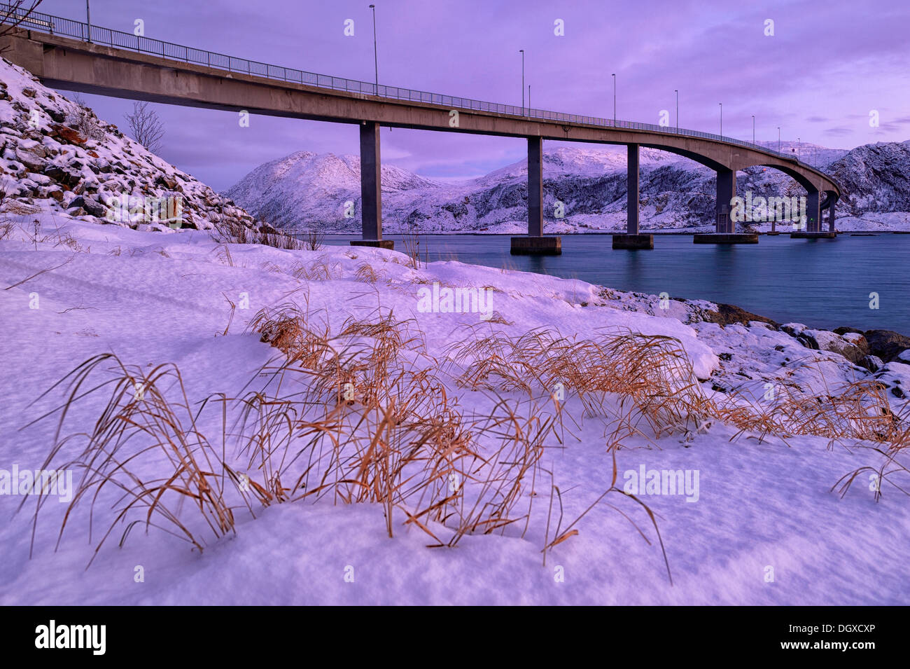Bridge in northern norway hi-res stock photography and images - Alamy