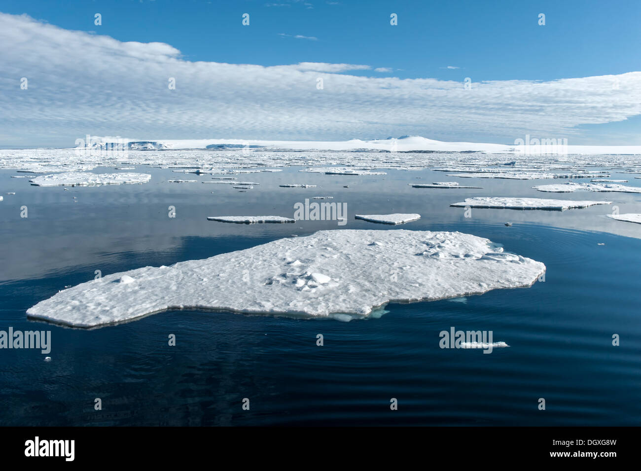 Hinlopen Strait, Svalbard Archipelago, Arctic Norway Stock Photo