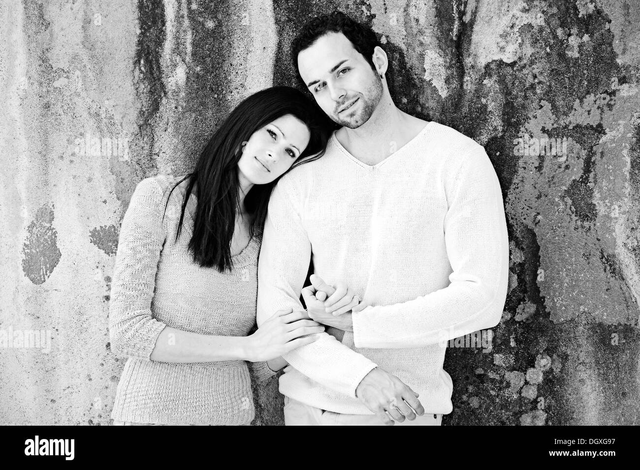 Woman on the shoulder of a man hi-res stock photography and images - Alamy
