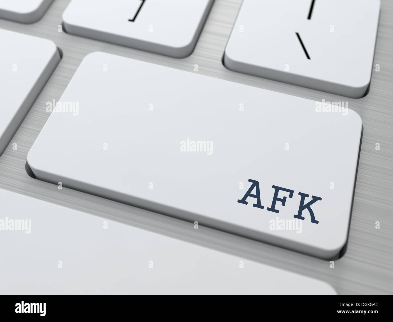 AFK. Internet Concept. Stock Photo