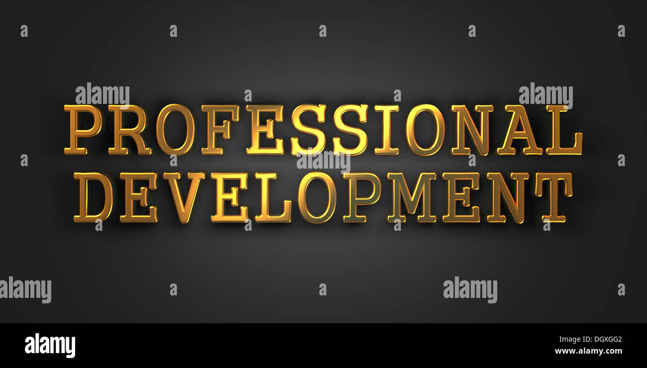 Professional Development. Business Concept. Stock Photo