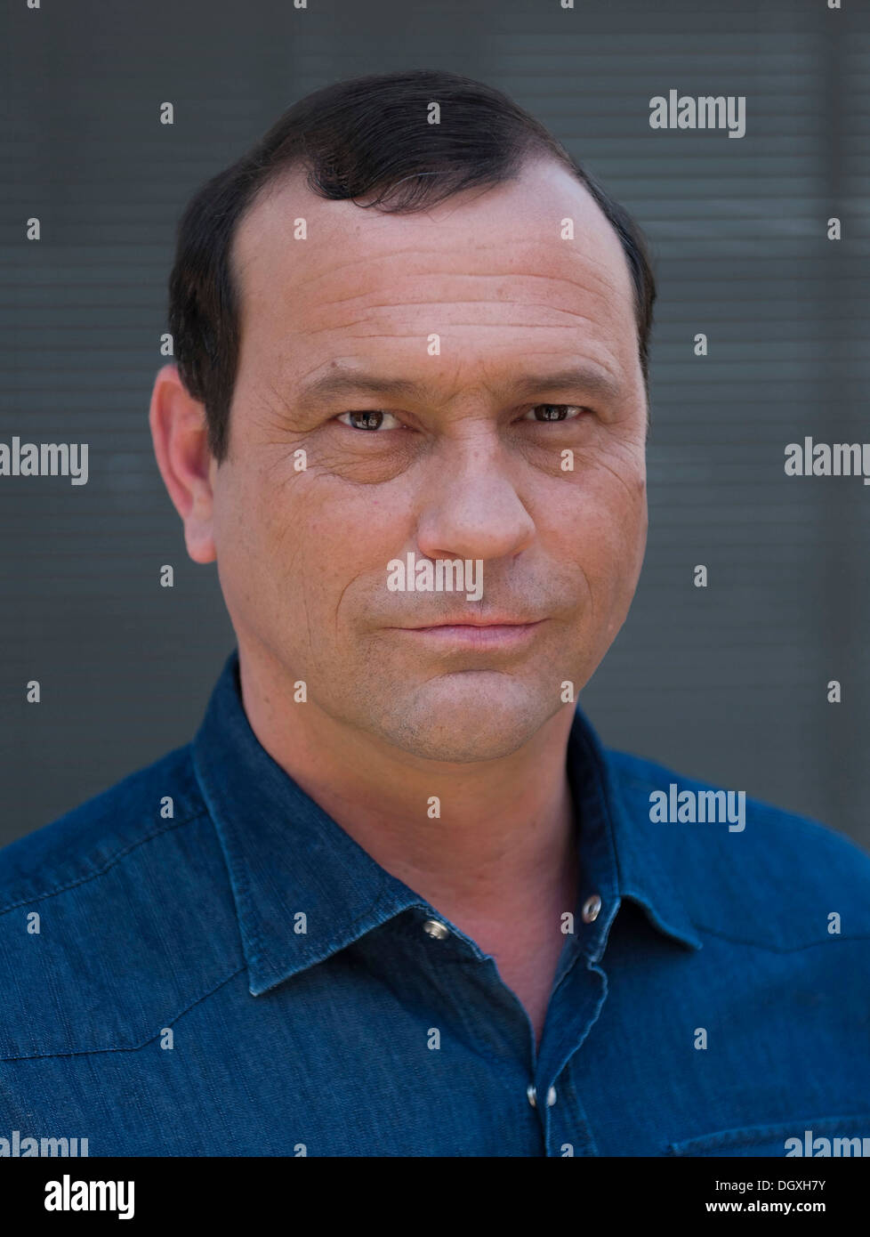 Actor Michel Guillaume at a photocall in Ismaning near Munich, Bavaria Stock Photo