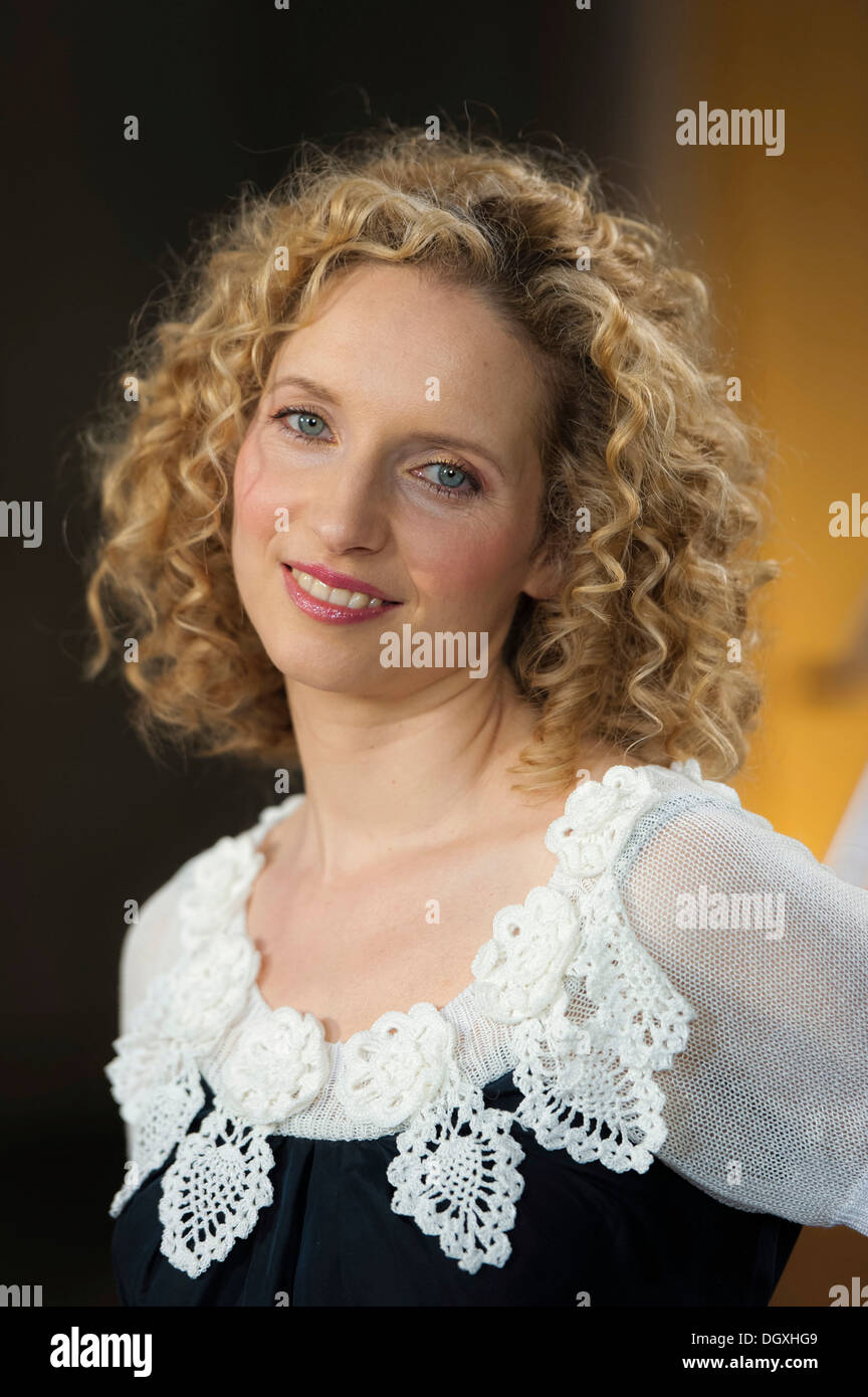 Actress Sara Sommerfeldt at a photocall in Munich, Bavaria Stock Photo