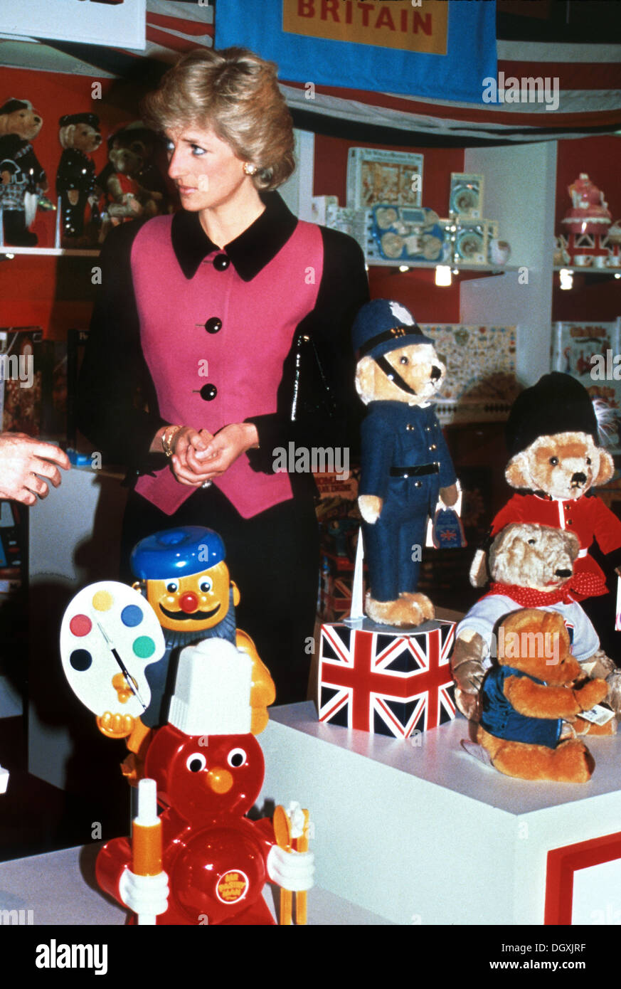 HRH Princess Diana visits the Henry Street Center, New York City