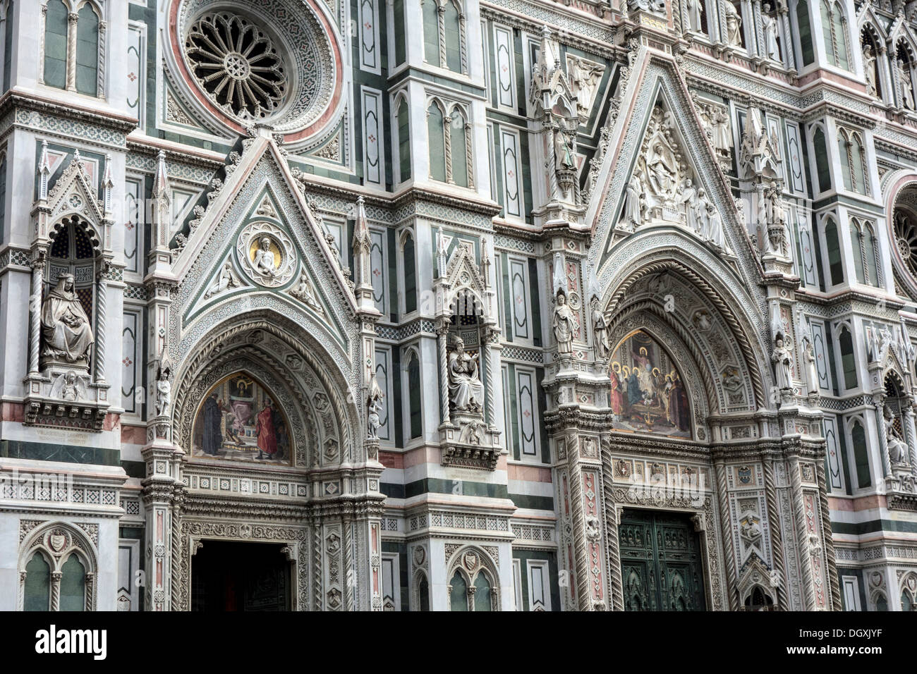 Basilica of Santa Maria del Fiore, Florence ,Italy Stock Photo