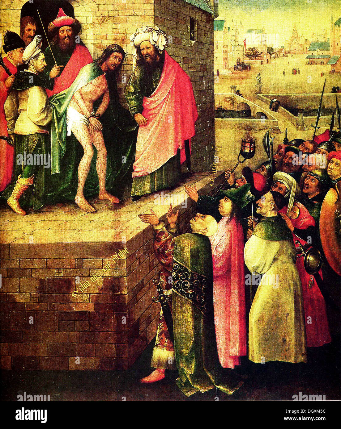 Ecce Homo - by Hieronymus Bosch, 1470s - Editorial use only Stock Photo -  Alamy