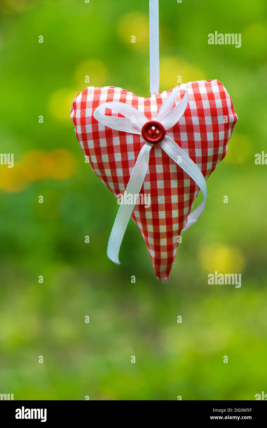 Colorful heart with nature background Stock Photo - Alamy