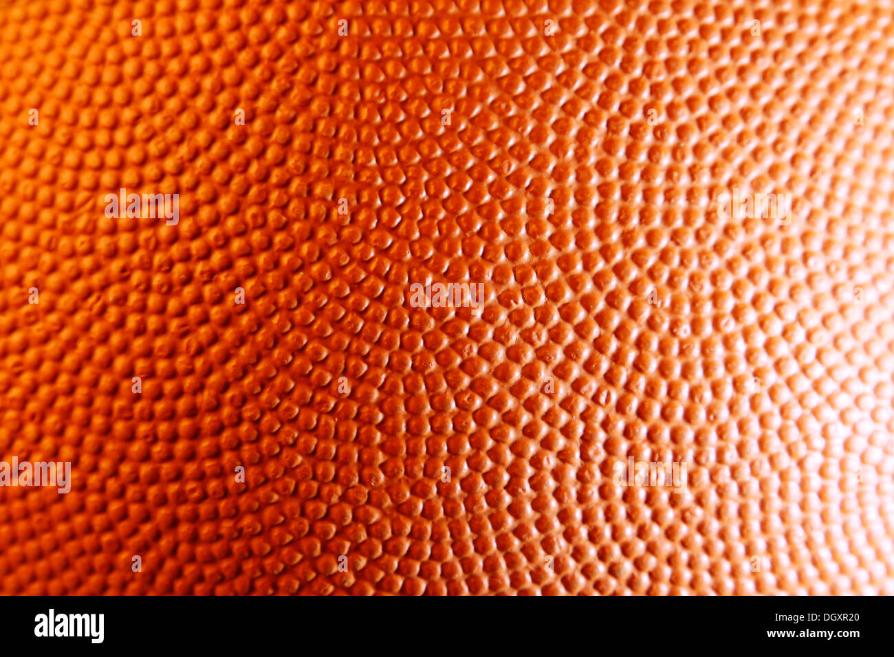 Closeup of orange basketball texture Stock Photo