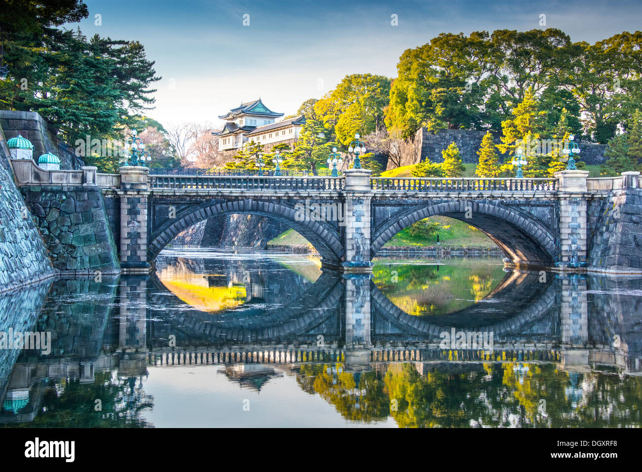 Tokyo Imperial Palace of Japan. Stock Photo