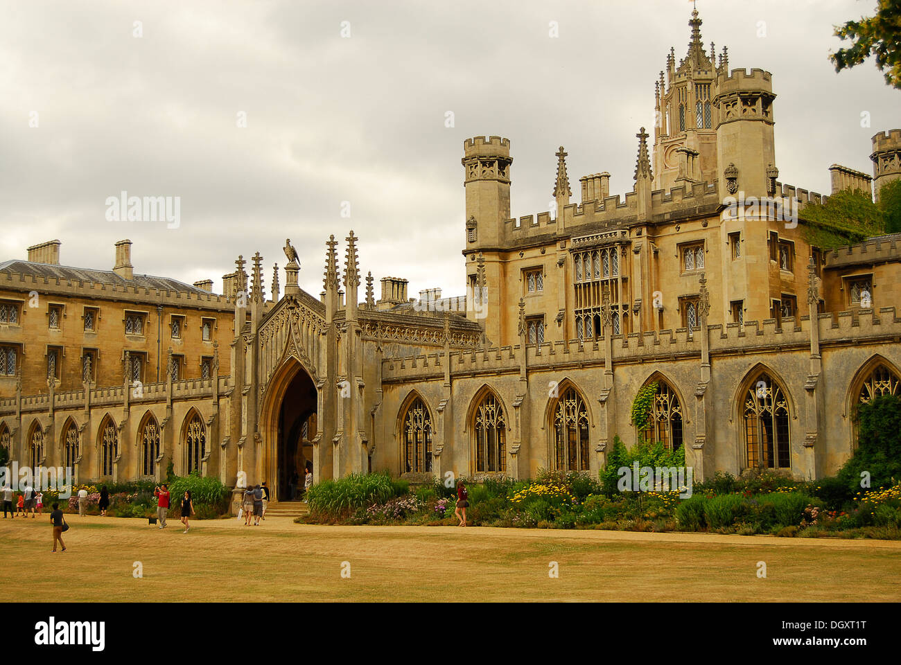 Residencia de estudiantes en Cambrigde, estudios,Reino Unido, portada Stock Photo