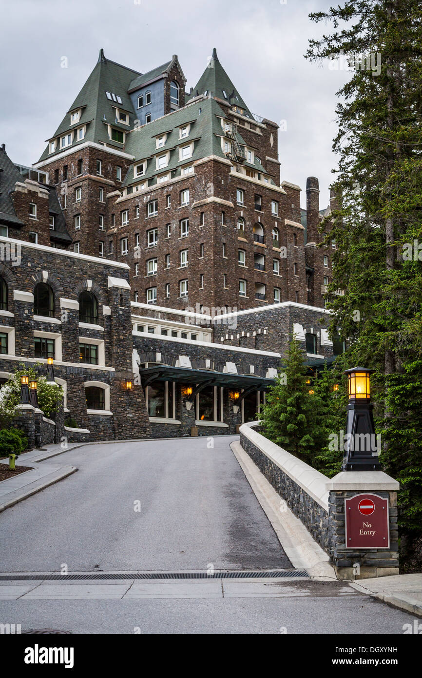 The Fairmont Banff Springs Hotel in Banff National Park, Banff, Alberta ...