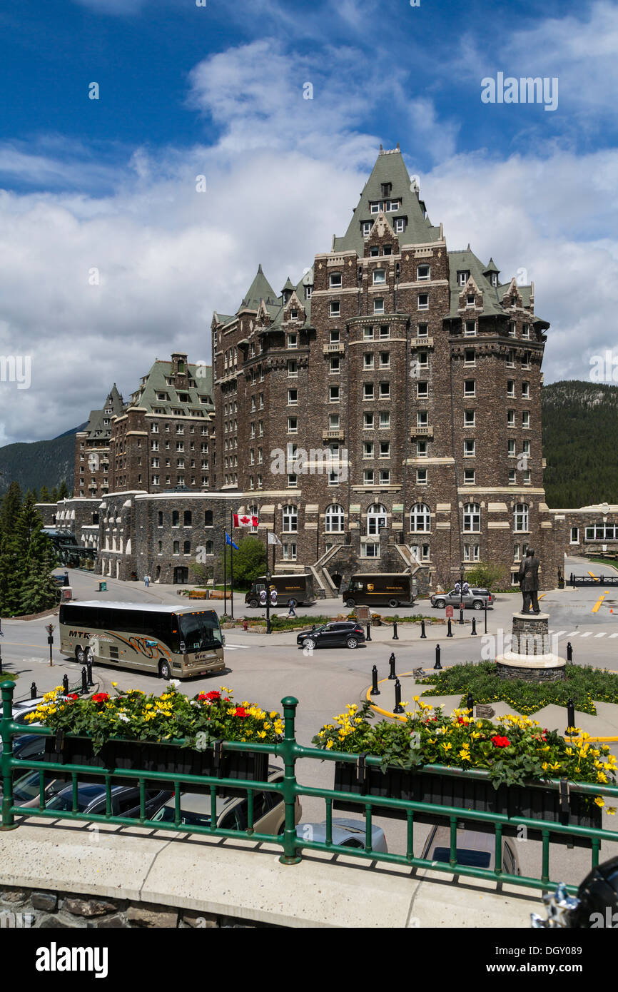 The Fairmont Banff Springs Hotel in Banff National Park, Banff, Alberta ...