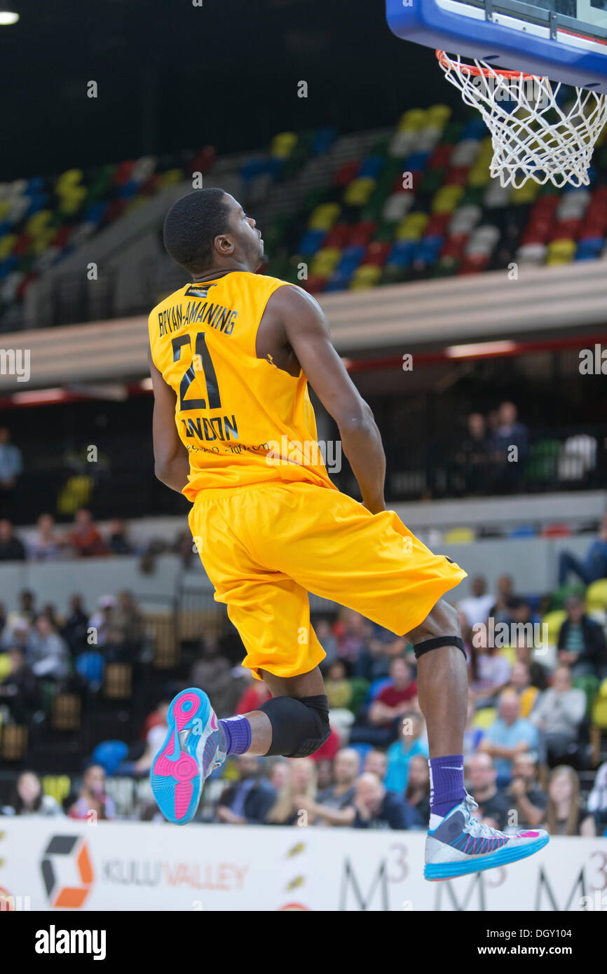 London, UK. 27th Oct, 2013. BBL: London Lions v Glasgow Rocks, Copper Box, London, England. Credit: Simon Balson/Alamy Live News Stock Photo