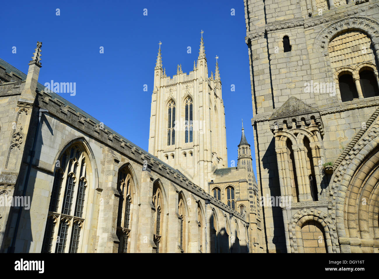 St Edmundsbury Cathedral, Bury St Edmunds, Suffolk, England, United Kingdom Stock Photo