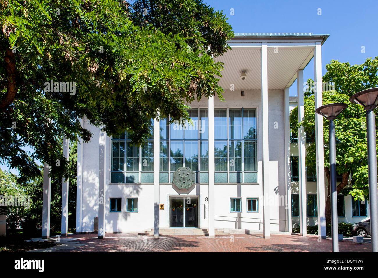 German Federal Court of Auditors, Bonn, Rhineland, North Rhine-Westphalia, Germany Stock Photo