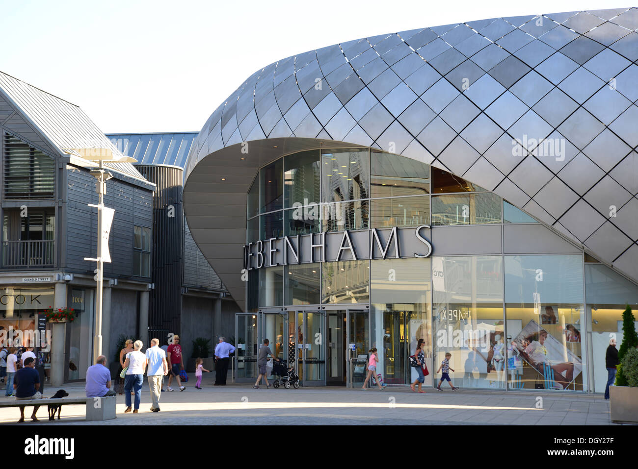 Debenhams department store, Arc Shopping Centre, Bury St Edmunds, Suffolk, England, United Kingdom Stock Photo