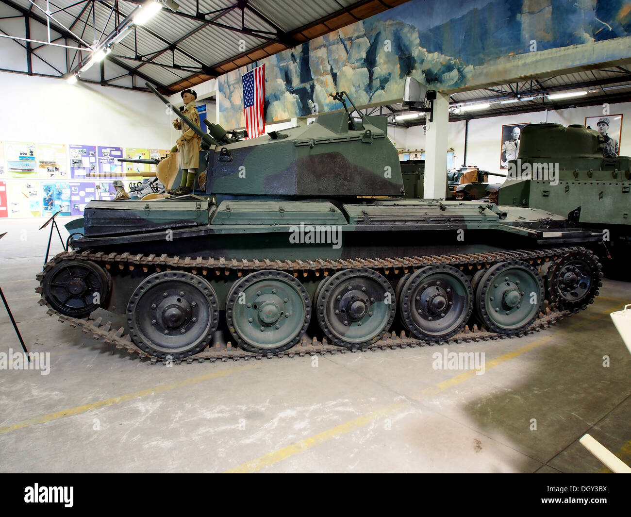 Crusader III AA II, tank museum, Saumur, France, pic4 Stock Photo Alamy