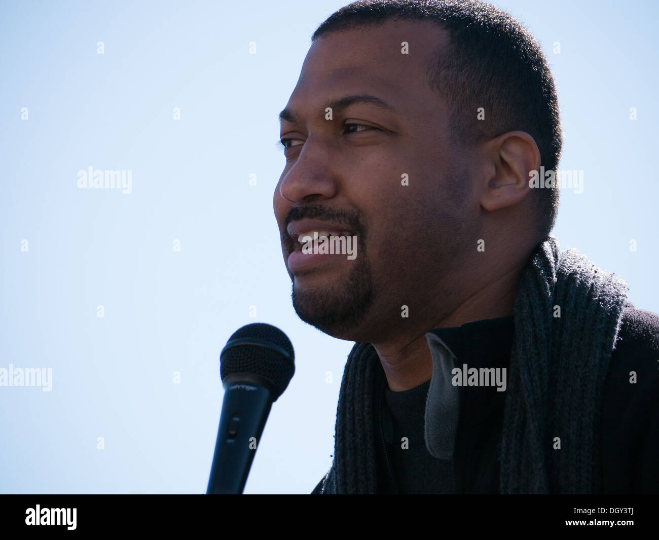 Stop Watching Us:  Rally against NSA mass surveillance. ©Ann Little Stock Photo