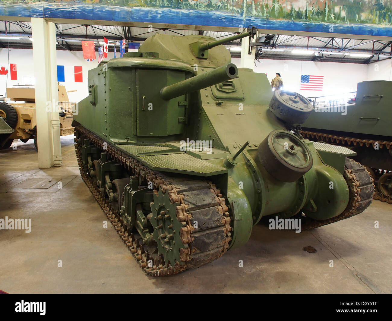 The M3 General Lee is an American medium tank from World War II