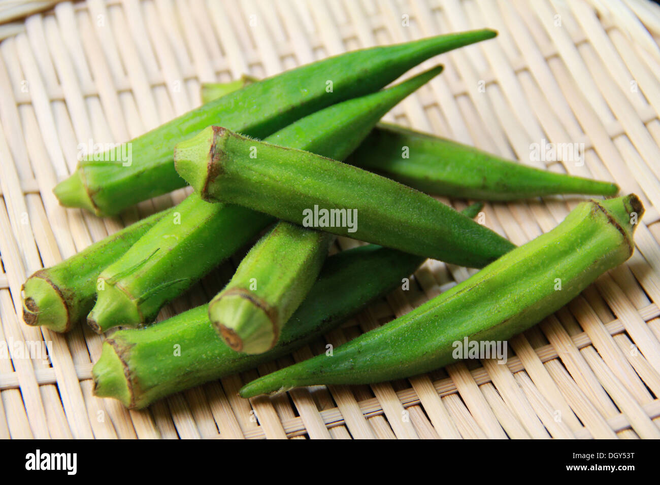 Okra Stock Photo