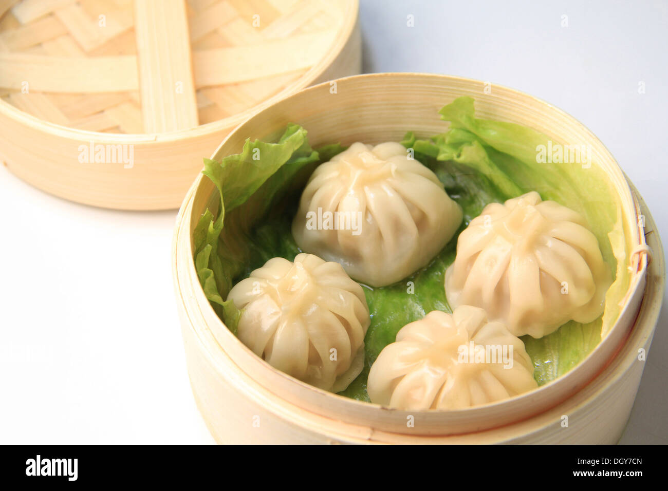 Steamed Soup Dumpling Stock Photo Alamy