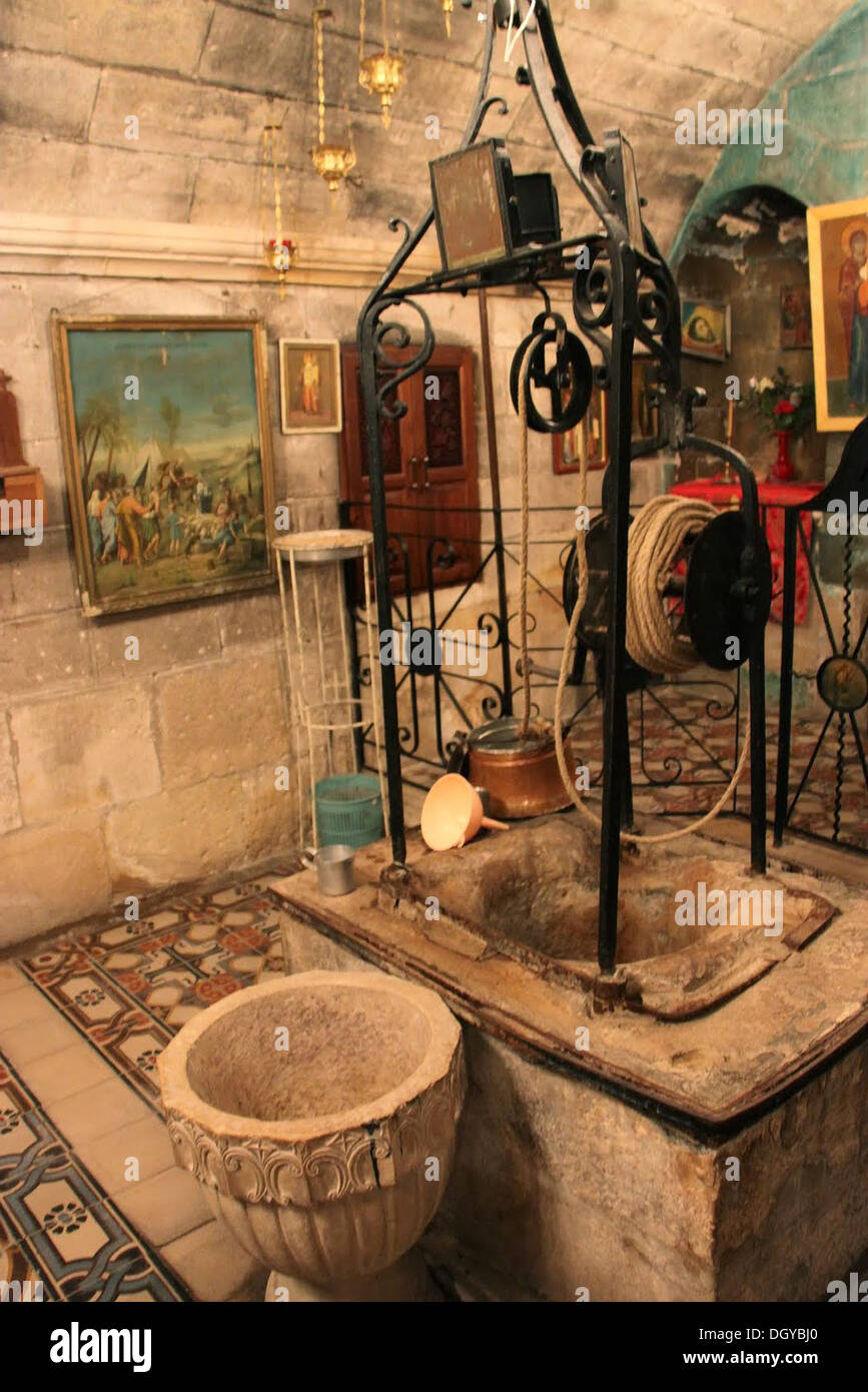 5705. Jacobs Well (or Well of Sychar) near the archaeological site of