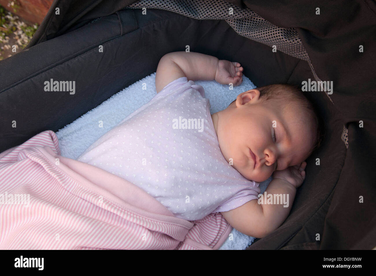 Baby Asleep Pram High Resolution Stock Photography and Images - Alamy