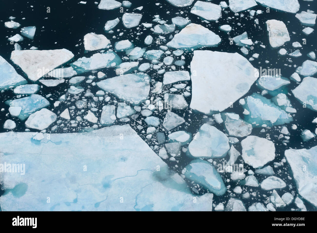 Aerial view, ice floes, near Kulusuk, East Greenland Stock Photo Alamy